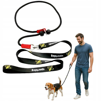 NYLONOWA TRAKCYJNA SMYCZ DLA PSA 140cm linka treningowa do nauki tresur