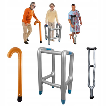 ZABAWNY ZESTAW NADMUCHIWANYCH ZABAWEK balony na imprezę urodziny zabawę